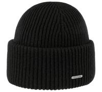 Classic Uni Wollmütze mit Umschlag by Stetson Mützen One Size schwarz