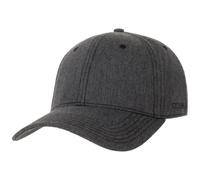 Stetson Classic Cotton Melange Cap Baseballkappe Damen Herren UV-Schutz 40+ Frühling Sommer anthrazit One Size
