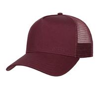 Stetson Classic Cotton Trucker Cap Herren Damen Mesh Baseballcap Baumwolle Frühjahr Sommer Bordeaux One Size Small