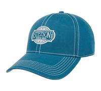 Stetson Classic Logo Cap 6 Panel Baseballcap Uni einfarbig Herren Sommer Winter blau One Size