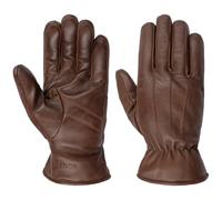 Stetson Classic Sheepskin Lederhandschuhe Einfarbig Herren Herbst Winter braun 8 1/2 HS