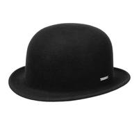 Stetson Classic Uni Bowler Wollfilzhut Einfarbig Wasserabweisend Packable Unisex Frühjahr bis Winter schwarz M (56-57 cm)