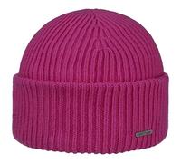 Classic Uni Wollmütze mit Umschlag by Stetson Mützen One Size pink