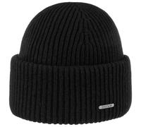 Classic Uni Wollmütze mit Umschlag by Stetson Mützen One Size schwarz
