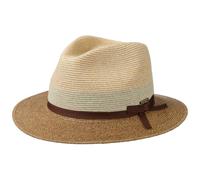 Contrast Brim Toyo Strohhut by Stetson natur S (54-55 cm)