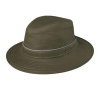 Stetson Coralville Traveller Hut Outdoor wasserabweisend reflektierend Herren Herbst Winter Oliv M (56-57 cm)