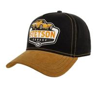 Stetson Cord Peak Garage Cap Basecap Baseballcap Herren - Snapback, mit Schirm Frühling-Sommer Herbst-Winter Frühjahr Sommer Herbst Winter - One Size schwarz-gelb