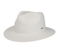 Stetson Dawson Toyo Traveller Strohhut UV-Schutz Herren Damen Sommer weiß S (54-55 cm)