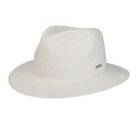 Stetson Dawson Toyo Traveller Strohhut UV-Schutz Sommer Herren Damen weiß XXL (62-63 cm)
