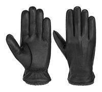 Stetson Deer Cashmere Handschuhe aus Hirsch-Leder Schwarz, 10/XXL