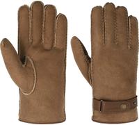 Stetson Deerskin Lambswool Gloves Brown 9.5
