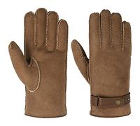 Stetson Gloves Lambfur/Deerskin Lederhandschuhe, Braun (6) 23 cm (8,5/M)