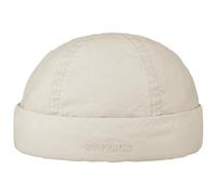 Stetson Delave Organic Cotton Dockermütze Herren Made in EU UV-Schutz 40+ Nachhaltig Einfarbig Frühling Sommer Hellbeige M (56-57 cm)
