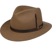Stetson Delvaro Traveller Wool Hat Brown 55/S