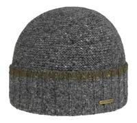Stetson Donegal Strickmütze Beanie Made in Italy Herren Herbst Winter grau One Size