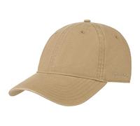 Stetson Ducor Sun Guard Fullcap Baseballcap UV-Schutz 40+ Damen und Herren Frühling Sommer Dunkelbeige L (58-59 cm)