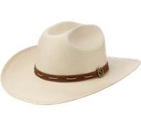 Stetson Edcouch Western Toyo Straw Hat Bleached 57/M