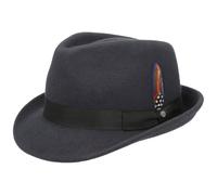 Stetson Elkader Trilby aus Wollfilz mit Asahi-Guard, Grau (3) 58-59 cm (L)