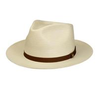 Fallkirk Fedora Toyo Strohhut by Stetson weiß S (54-55 cm)