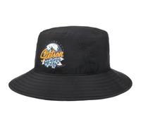 Stetson Fast Dry Sonnenhut Einfarbiger Hut mit Patch Fischerhut Damen UV-Schutz 40+ Packable Frühjahr Sommer schwarz L (58-59 cm)