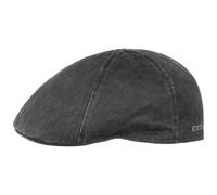 Stetson Level CO/PE Flatcap aus Baumwollmischung mit UV-Schutz, Anthrazit (1) 54-55 cm (S)