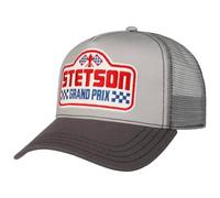 Stetson Grand Prix Trucker Cap Snapback Unisex Sommer Winter grau-blau One Size