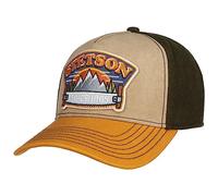 Stetson Hacksaw Trucker Cap Kappe Baumwolle Unisex Ganzjährig Größenverstellbar beige One Size