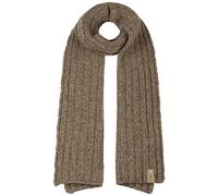 Stetson Hantsport Donegal Wool Strickschal Kuscheliger Winterschal Mehrfarbig Meliert Made in Italy Herbst Winter braun One Size