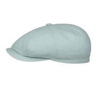 Stetson Hatteras Ballonmütze aus Bio-Baumwolle Herren Flat Cap mit UV-Schutz 40 Schiebermütze Frühjahr Sommer Mint S (54-55 cm)