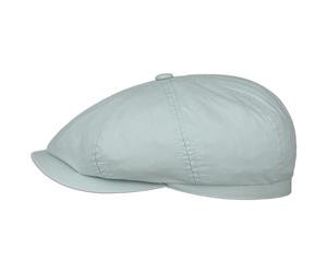 Stetson Hatteras Ballonmütze aus Bio-Baumwolle Herren Flat Cap mit UV-Schutz 40 Schiebermütze Frühjahr Sommer Mint S (54-55 cm)