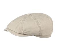 Stetson Hatteras Cap Delave Organic Cotton Schirmmütze aus Bio-Baumwolle - Beige (71) - 62-63 cm (XXL)