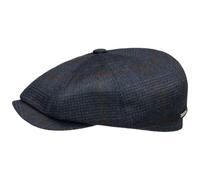 Stetson Hatteras Cashmere Check Flatcap Handgefertigt Made in Germany Herren Herbst Winter