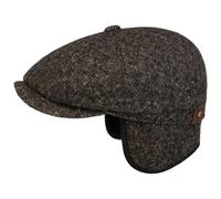 Hatteras Donegal Earflaps Cap by Stetson anthrazit-grau 59 cm