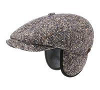Hatteras Donegal Earflaps Cap by Stetson beige-blau 57 cm