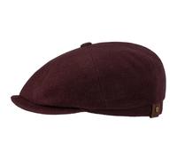 Hatteras Noir Schirmmütze by Stetson bordeaux 57 cm