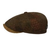 Hatteras Dark Paisley Flatcap by Stetson braun XL (60-61 cm)