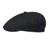 Hatteras Catwick Wool Flatcap by Stetson schwarz-blau 58 cm