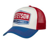 Stetson Trucker Cap Highway Snapback Baumwolle Herren Sommer/Winter Blau/Rot One Size