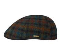 Stetson Holdenby Wool Flatcap Schirmmütze Schiebermütze Herren - Made in The EU mit Schirm, Futter Herbst-Winter Herbst Winter - L (58-59 cm) bunt