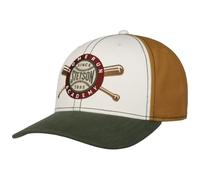 Stetson Baseballcap Home Run Academy – 6-Panel Strapback Damen Herren weiß-grün One Size