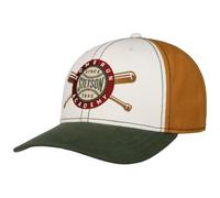 Stetson Baseballcap Home Run Academy – 6-Panel Strapback Damen Herren weiß-grün One Size