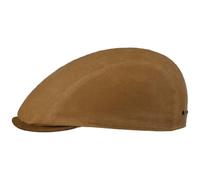 Waxed Cotton WR Ivy Flatcap by Stetson braun S (54-55 cm)