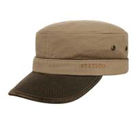 Katonah Cotton Army Cap by Stetson hellbraun M (56-57 cm)