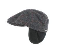 Stetson Kent Wool EF Schiebermütze mit Ohrenklappen, Anthrazit (331) 63 cm