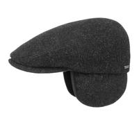Stetson Schiebermütze Kent Wool mit Ohrenklappen anthrazit M (56-57 cm)