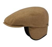 Kent Wool Nackenschutz Flatcap by Stetson Mützen M (56-57 cm) camel
