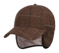 Kinty Wool Cap mit Ohrenklappen - dunkelbraun / L (58-59 cm)