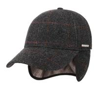 Kinty Wool Basecap mit Ohrenklappen by Stetson Caps XXL (62-63 cm) grau