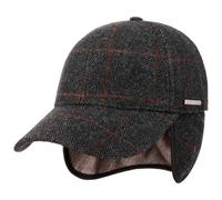 Kinty Wool Basecap mit Ohrenklappen by Stetson Caps L (58-59 cm) grau
