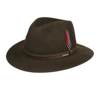 Lescott Traveller Wollfilzhut by Stetson Hüte L (58-59 cm) oliv
